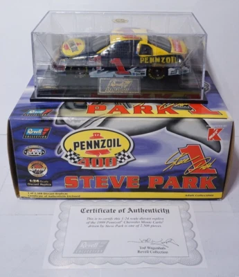 Steve Park 1999 Revell Collection Pennzoil 400 Jaws Chevy # 1 Die-cast 1:24 New - Image 1 of 4