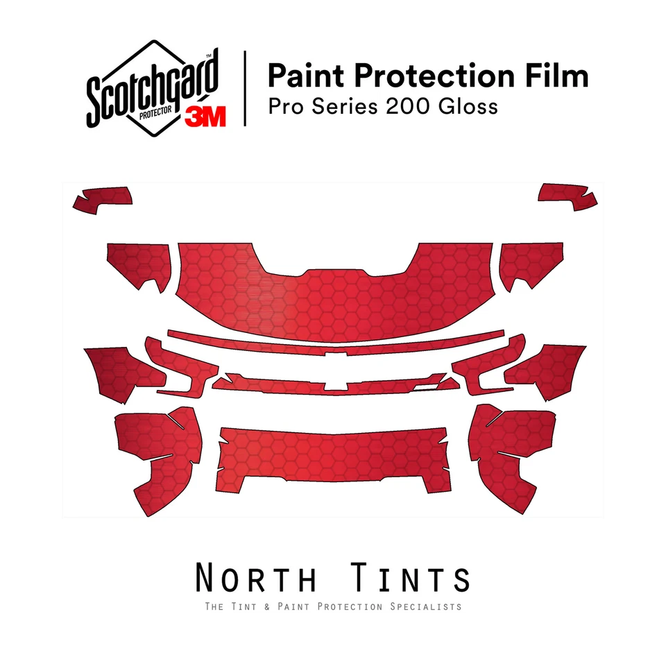 Película de protección de pintura precortada PPF Chevrolet Silverado 1500 ZR2 2022-2026 3M PRO Foto 1 de 4