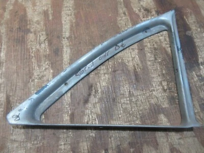 1956 Cadillac Series 62 4 door sedan interior rear quarter window garnish trim D - Image 1 of 2