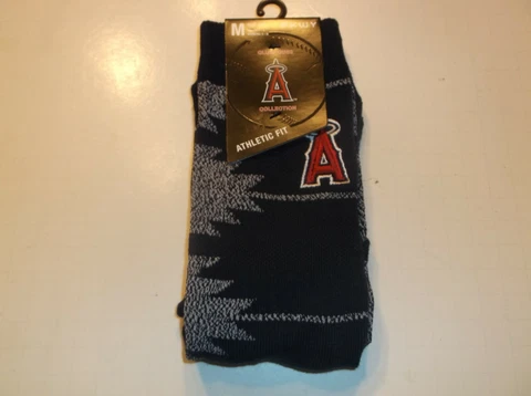 Los Angeles Angels MLB Clubhouse collection Geo socks by PKWY M Cover