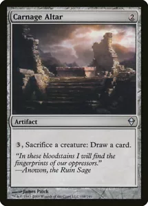 4x Carnage Altar ZEN Zendikar #198 Magic English Casi nuevo/sin jugar tarjeta de UC poco común - Imagen 1 de 1