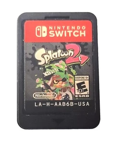 Splatoon 2 Nintendo Switch, 2017 GAME CARTRIDGE ONLY), In Preowned Condition - Picture 1 of 3