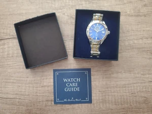 The Danbury Mint Executive Edge Men's Watch GAM Engraving Stainless Steel - Picture 1 of 12