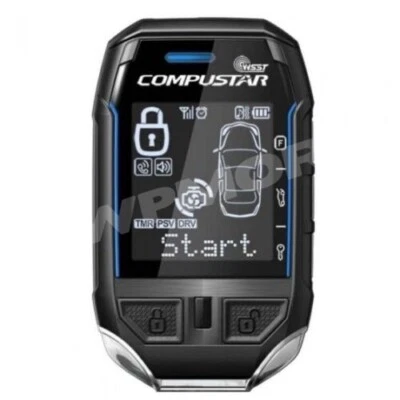 Compustar 2WSSR-T11 WSST 1-Mile Range USB rechargeable Replacement Remote 2WT10R - Image 1 of 2
