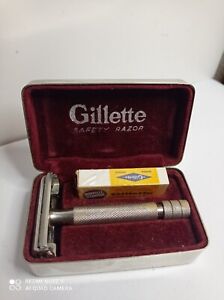 Ancien rasoir Gilette Made In England avec boîte