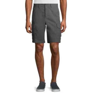NEU MIT ETIKETT GEORGE AT THE KNEE CARGO ANTHRAZITGRAU HERRENSHORTS GRÖSSE 34 - Bild 1 von 1