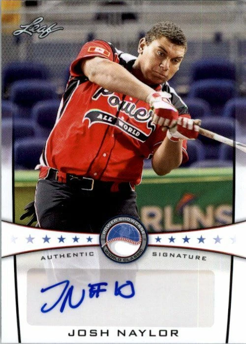 JOSH NAYLOR 2013 Leaf Power Showcase Autograph Rookie Auto RC - Image 1 of 1