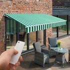 Primrose Patio Awning Electric Garden Canopy Sun Shade Retractable Shade