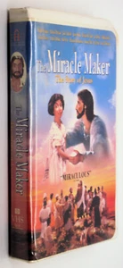 THE MIRACLE MAKER THE STORY OF JESUS VHS Stop Motion Animation Bible 1999 FS CC - Picture 1 of 3