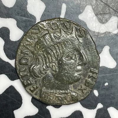 (1458-1494) Italy Naples Ferdinando I AE Cavallo Lot#JM9473 Biaggi-1687 - Image 1 of 2