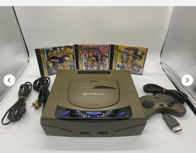 Sega Saturn Console w/Magical Drop 1 2 3 HST-3200