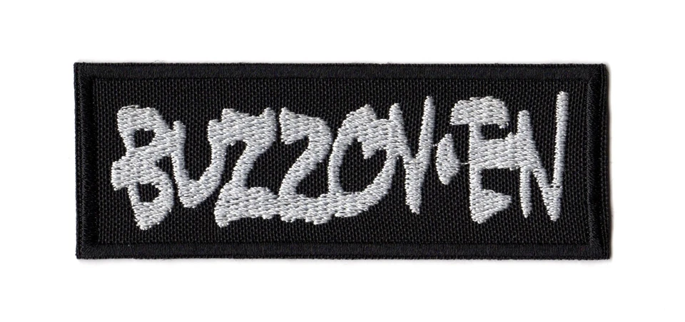 Buzzoven Embroidered Sew-on Patch | Buzzov•en Sludge Metal Music Band Logo - Image 1 of 1