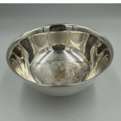 Reed & Barton Silverplated Bowl #1120 Vintage Serving Bowl Dish 6.5"W x 3.5"H - Image 1 of 4