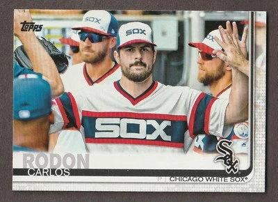 2019 Topps Series 1 #137 Carlos Rodon SP Image Variation Chicago White Sox - Image 1 of 2