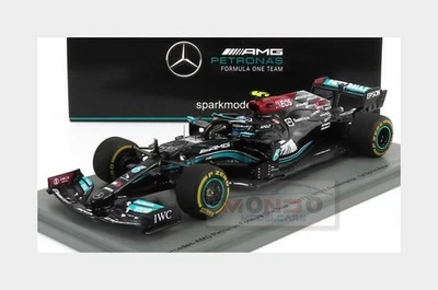 1:43 SPARK Mercedes Gp F1 W12 M12 #77 Italy Gp 2021 Valtteri Bottas S7691 - Immagine 1 di 2