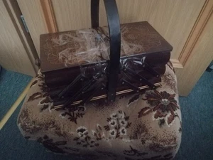 Nähkasten ca. 33cm, Nähkästchen - Bild 1 von 3