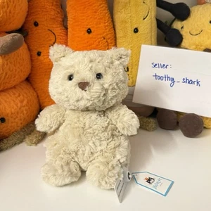 Jellycat Bartholomew Bear Junior - Raro Difícil de Encontrar - Autenticidad Garantizada desde EE. UU. - Imagen 1 de 4