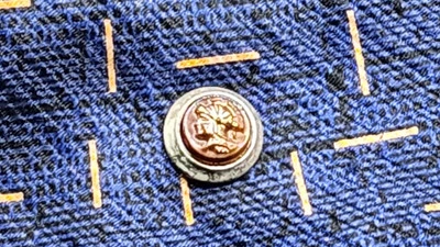 Vintage Tie Tack Tie Pin Mid Century Silver Tone Roman Centurion Cameo Maroon - Image 1 of 4