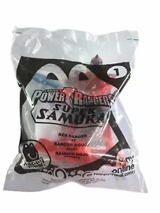 NEW 2012 McDonald’s Power Rangers Super Samurai RED RANGER Happy Meal Toy - Picture 1 of 2