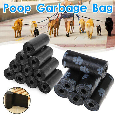 6 Rolls(20Bags/ Roll) Puppy Dog Poo Bag Pet Cat Waste Poop Clean Bag Garbage-AZ • 5.66€