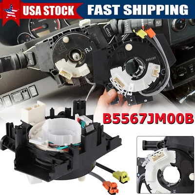 Подходит для 2008-2013 Nissan Rogue Versa оригинальный номер B5567-JM00B спиральный кабель с часовой пружиной - Изображение 1 из 4