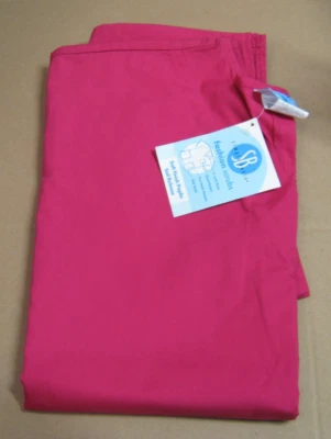 Simply Basic - Women's Plus Size Red Medical Scrub Top Size 3EX - Image 1 of 2