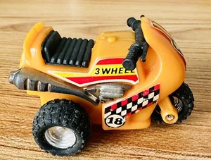 Vintage 1980s 250 3 Wheeler Trike Kids Toy Bike Orange “3 Wheel” #18 ATV - Picture 1 of 8