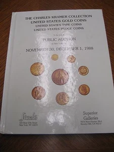 Stacks Coin Auction New York City Charles Kramer Collection December 1, 1988 - Picture 1 of 12