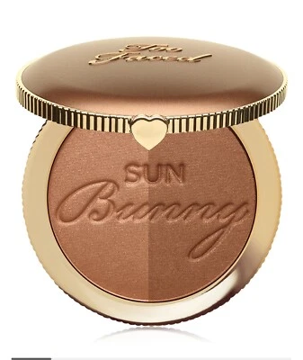 Too Faced Sun Bunny Radiant Duo Tone BRONZER CALIFORNIA GLOW Full SizeNEW IN BOX - Image 1 of 3