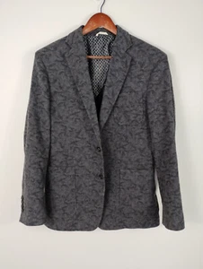 Billy Reid Blazer Mens 40R Gray Wool Italy Classy Gentleman Half Lined Classic - Picture 1 of 13