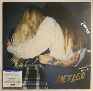 Wet Leg Signed Vinyl Self Titled PSA/DNA COA Album LP Record Rhian Hester - Picture 1 of 3