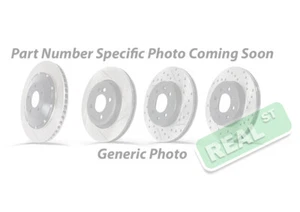 StopTech Select Sport Drilled Slotted Brake Rotor Front Left for 350Z 370Z 06-19 - Picture 1 of 9