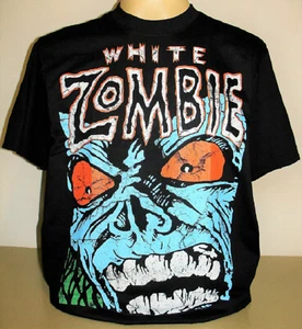 Camiseta Zombie Blanca Talla S M L XL 2XL 3XL XXL XXXL Heavy Metal Rock Band Rob - Imagen 1 de 2