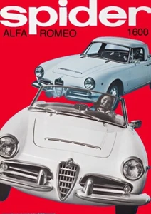 Alfa Romeo 1600 Spyder 1962 Italian Sports Car Poster Giclée New UV Print Rare - Picture 1 of 3