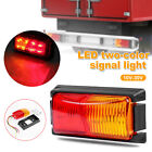 Red Amber LED Clearance Lights Side Marker Lamp Trailer Truck Caravan 12V 24V