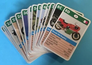 TOP TRUMPS INTERNATIONAL SERIES BY WADDINGTONS NEW BIKES - Picture 1 of 10