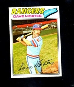 1977 Topps # 588 Dave Moates NM