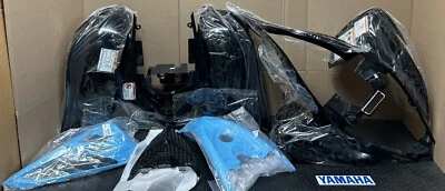 Raptor 700 Plastics GENUINE OEM YAMAHA FENDERS 06-25 BLACK BLUE 🔥FAST SHIP🔥 - Изображение 1 из 4