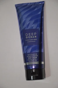 Bath & Body Works DEEP OCEAN Ultimate Hydration Body Cream 8oz. - Imagen 1 de 2