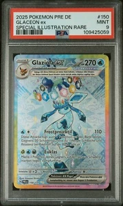 Pokemon Glaziola EX 150/131 Ilustración Especial Raro #150 PSA 9 COMO NUEVO Bajo POP - Imagen 1 de 2