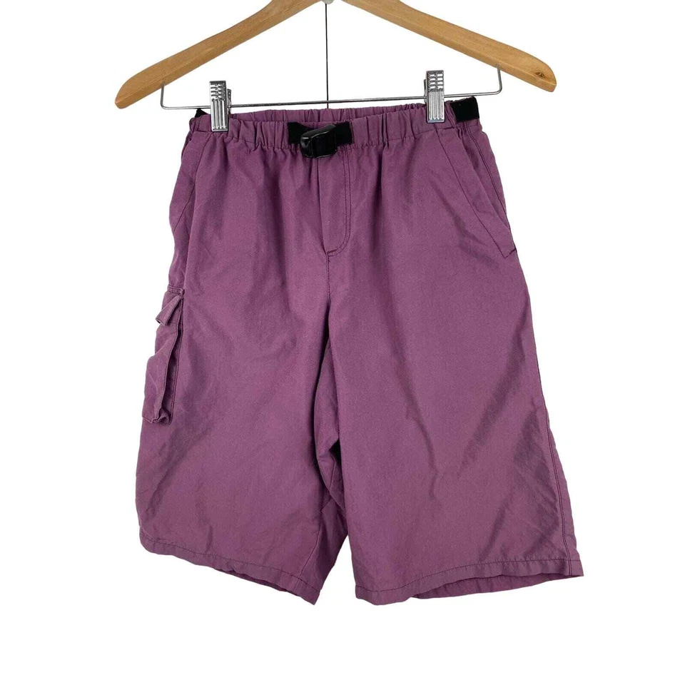 Pantalones Cortos Patagonia Unisex Niños Talla M Púrpura Cinturón Cintura Elástica Nylon Carga Foto 1 de 4