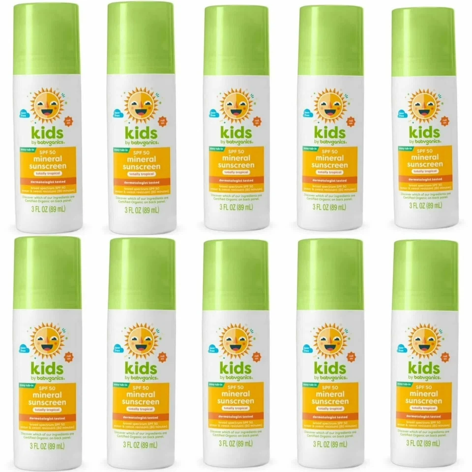 Babyganics Kids' Sunscreen Roller Ball - SPF 50 - 3 fl oz