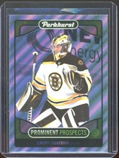 Various Jeremy Swayman Single, Insert & RC Cards - All Years *U Pick from List*