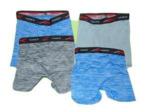 Hanes Extreme Boxer Breifs Underwear Large 6-8 Boys New Pack Of 4 - Picture 1 of 3