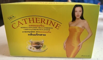 Té adelgazante de hierbas naturales Catherine 32 bolsas té dieta desintoxicación envío gratuito Foto 1 de 4