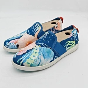 NEW OLUKAI WOMENS HALE’IWA PA’I Blue Sneaker Shoes Slip-on 20382 - Picture 1 of 7