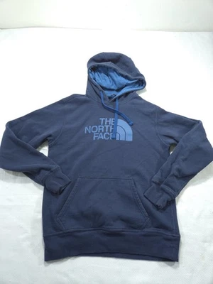 Sudadera con capucha para hombre The North Face talla pequeña azul Sudadera con cuello redondo de vellón  Foto 1 de 4