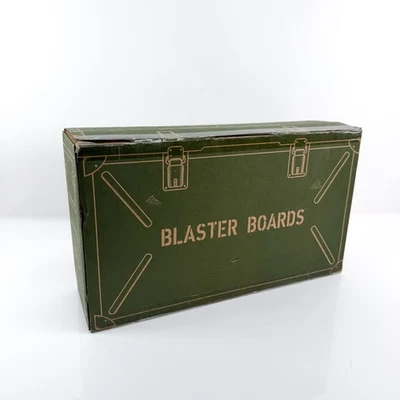 Blaster Boards Set 46 Piece Lot Bunker Fort 22 Boards 22 Connectors 2 Blasters - Image 1 of 4