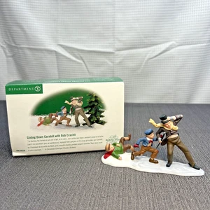Vintage Dept 56 HVC Dickens Village Sliding Down Cornhill With Bob Crachit #58528 - Bild 1 von 12