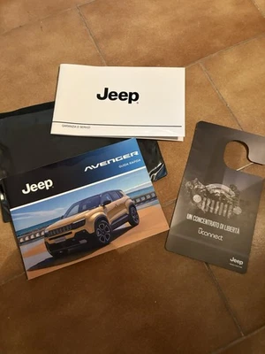 Libretto Uso E Manutenzione Jeep Avenger - Immagine 1 di 2
